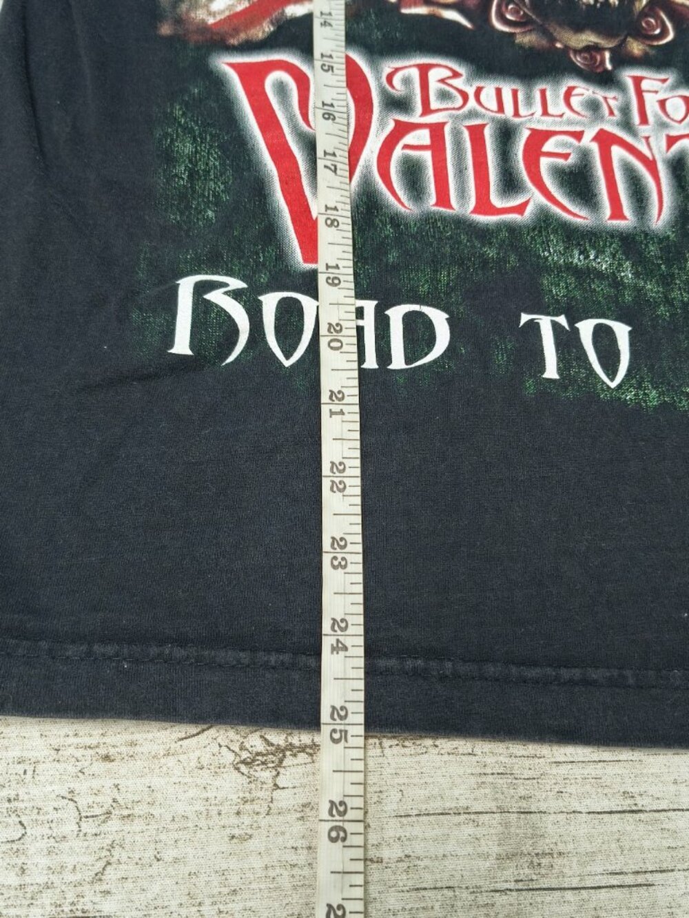 Bullet for my Valentine Road to Nowhere Band T Shirt Size Medium - Picture 5 of 6